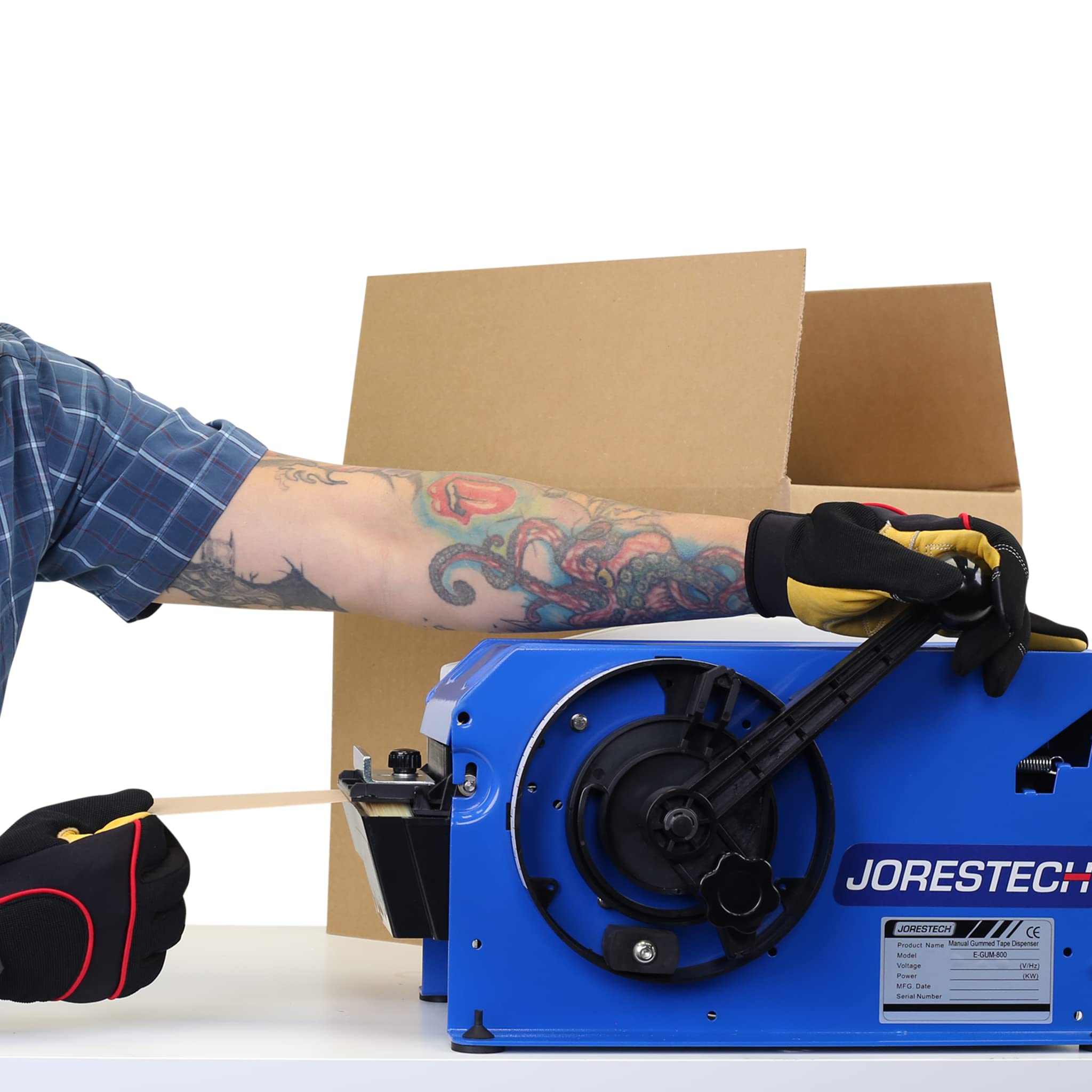 Amazon.com: JORESTECH Manual Gummed Kraft Paper Industrial Tape